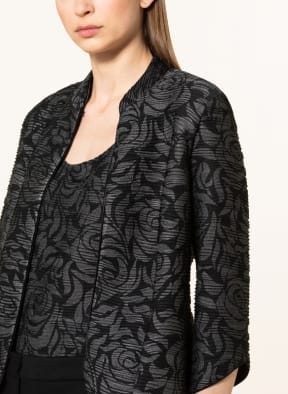Joseph Ribkoff Set: Blazer und Top mit Glitzergarn, Farbe: SCHWARZ/ SILBER (Bild 1)