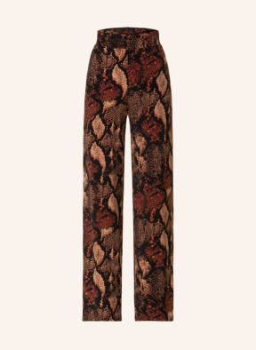 Joseph Ribkoff Marlenehose, Farbe: SCHWARZ/ BRAUN/ ROT (Bild 1)