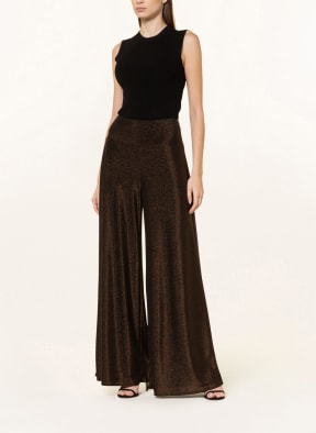 Joseph Ribkoff Marlenehose mit Glitzergarn , Farbe: SCHWARZ/ GOLD (Bild 1)