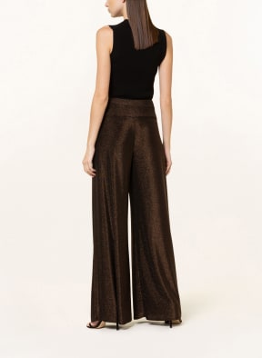 Joseph Ribkoff Marlenehose mit Glitzergarn , Farbe: SCHWARZ/ GOLD (Bild 1)