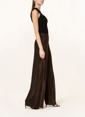 Joseph Ribkoff Marlenehose mit Glitzergarn , Farbe: SCHWARZ/ GOLD (Bild 1)