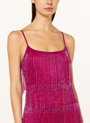 ADRIANNA PAPELL Cocktailkleid mit Schmuckperlen, Farbe: FUCHSIA (Bild 1)