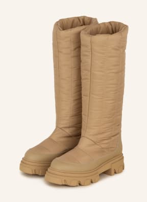 GIABORGHINI Plateau-Stiefel GIA 19, Farbe: BEIGE (Bild 1)
