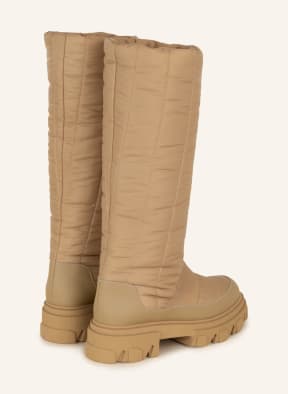GIABORGHINI Plateau-Stiefel GIA 19, Farbe: BEIGE (Bild 1)