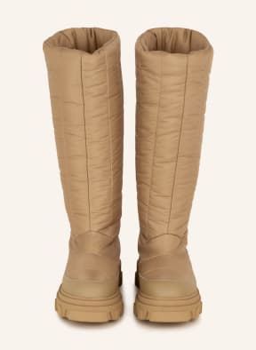 GIABORGHINI Plateau-Stiefel GIA 19, Farbe: BEIGE (Bild 1)