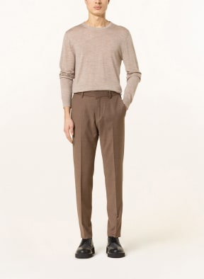 TIGER OF SWEDEN Suit trousers TENUTA extra slim fit, Color: BROWN (Image 1)