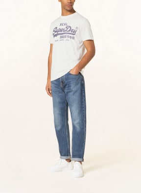 Superdry T-shirt, Color: ECRU/ DARK GRAY (Image 1)