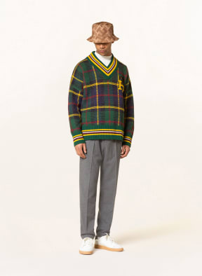 TOMMY HILFIGER Pullover, Farbe: DUNKELGRÜN/ DUNKELBLAU/ DUNKELGELB (Bild 1)