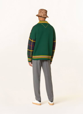 TOMMY HILFIGER Pullover, Farbe: DUNKELGRÜN/ DUNKELBLAU/ DUNKELGELB (Bild 1)