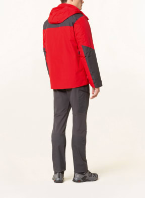 Jack Wolfskin 3-in-1 jacket JASPER, Color: RED (Image 1)