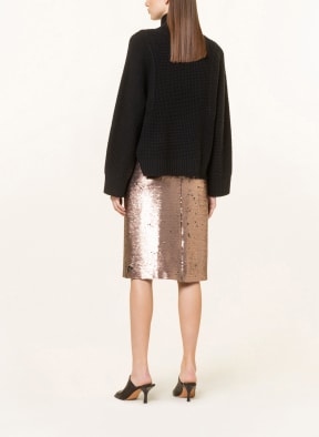 CINQUE Skirt CIRISE with sequins, Color: ROSE GOLD (Image 1)