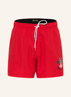 BOSS Badeshorts FLO, Farbe: ROT (Bild 1)
