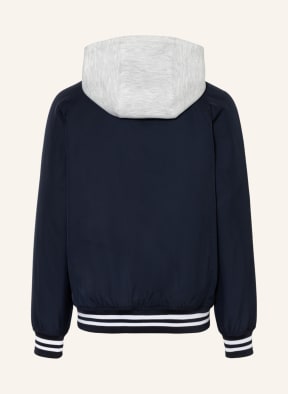 TOMMY HILFIGER Blouson mit abnehmbarer Kapuze, Farbe: DUNKELBLAU (Bild 1)