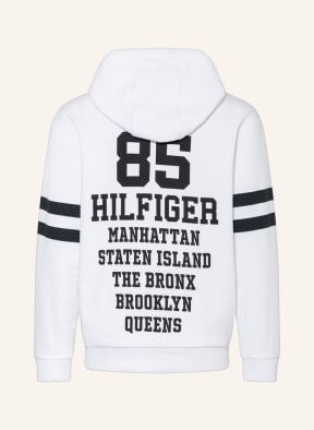 TOMMY HILFIGER Sweatjacke, Farbe: WEISS/ SCHWARZ (Bild 1)