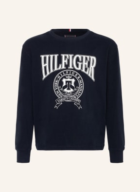 TOMMY HILFIGER Longsleeve, Farbe: DUNKELBLAU/ WEISS (Bild 1)