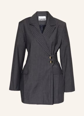GANNI Blazer, Farbe: DUNKELGRAU (Bild 1)