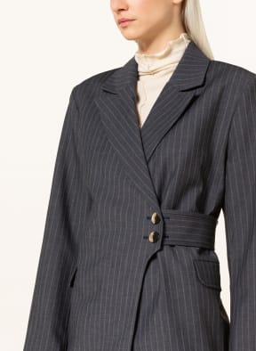 GANNI Blazer, Farbe: DUNKELGRAU (Bild 1)