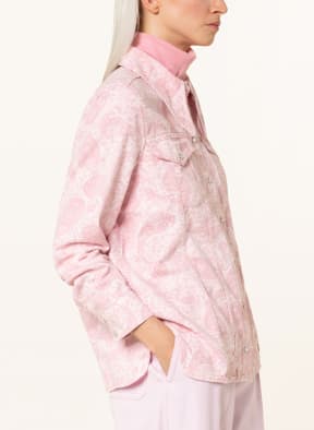 GANNI Jeansbluse, Farbe: ROSA/ HELLROSA (Bild 1)