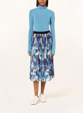 CINQUE Mesh skirt CIPHILLY, Color: BLUE/ BEIGE (Image 1)