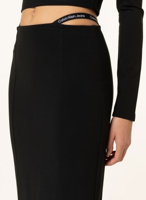 Calvin Klein Jeans Jersey skirt, Color: BLACK (Image 1)