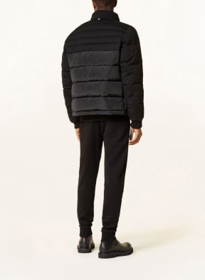 BOSS Quilted jacket CATO in mixed materials , Color: BLACK (Image 1)
