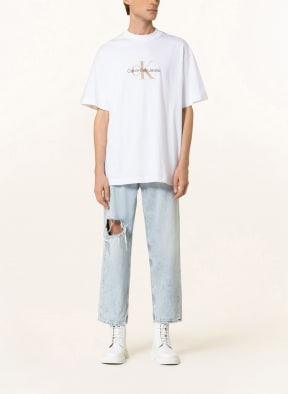 Calvin Klein Jeans Oversized shirt, Color: WHITE (Image 1)