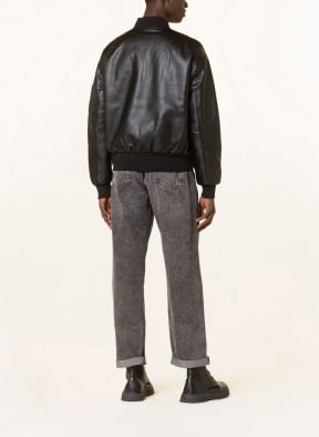 Calvin Klein Jeans Jacke in Lederoptik, Farbe: SCHWARZ (Bild 1)