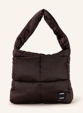 SAMSØE SAMSØE Shopper GABRIELLE X, Color: DARK BROWN (Image 1)
