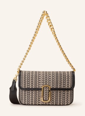 MARC JACOBS Umhängetasche THE SOFT SHOULDER , Farbe: BEIGE/ DUNKELGRAU (Bild 1)