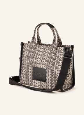 MARC JACOBS Shopper THE MEDIUM TOTE, Farbe: CREME/ DUNKELGRAU (Bild 1)