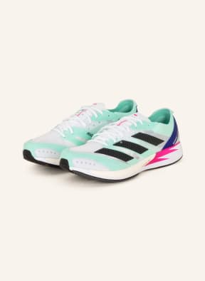 adidas Laufschuhe ADIZERO ADIOS 7, Farbe: MINT/ WEISS (Bild 1)