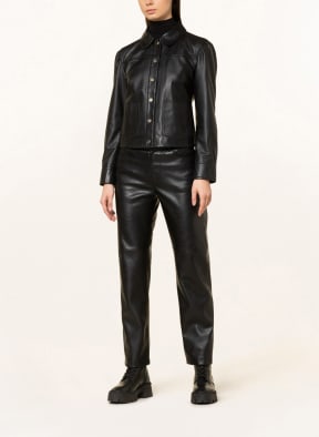 JOOP! Leather jacket, Color: BLACK (Image 1)