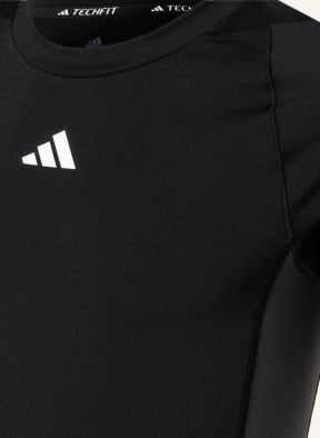 adidas Koszulka z długim rękawem TECHFIT, Kolor: CZARNY/ SZARY (Obrazek 1)
