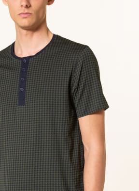 STROKESMAN'S Schlafshirt, Farbe: DUNKELGRÜN (Bild 1)