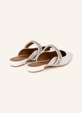 KURT GEIGER Mules PRINCELY CRYSTALS mit Schmucksteinen, Farbe: WEISS (Bild 1)