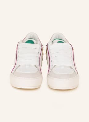 KURT GEIGER Sneaker SOUTHBANK , Farbe: WEISS/ GRÜN/ BLAU (Bild 1)