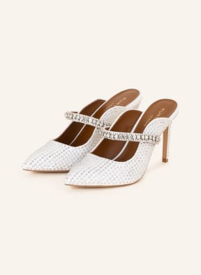KURT GEIGER Mules DUKE CRYSTAL mit Schmucksteinen, Farbe: WEISS (Bild 1)