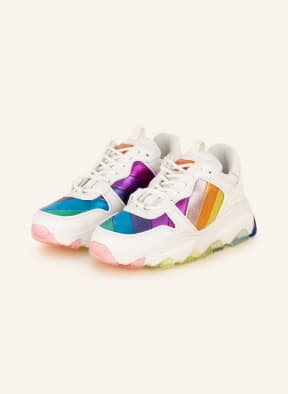 KURT GEIGER Sneaker LETTIE EAGLE, Farbe: WEISS/ BLAU/ LILA (Bild 1)