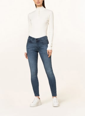 BRAX Skinny Jeans ANA with decorative gems, Color: 24 USED STONE BLUE (Image 1)