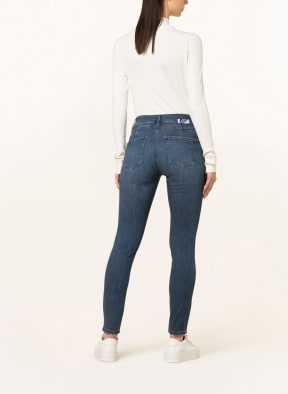 BRAX Skinny Jeans ANA with decorative gems, Color: 24 USED STONE BLUE (Image 1)