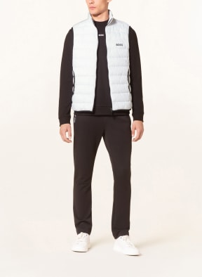 BOSS Quilted vest THOR, Color: WHITE/ BLACK (Image 1)