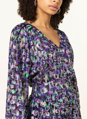 DANTE6 Kleid NIGHTFALL mit Glitzergarn, Farbe: LILA/ SCHWARZ/ HELLGRÜN (Bild 1)