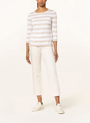 darling harbour Pullover mit 3/4-Arm , Farbe: WEISS/ BEIGE (Bild 1)