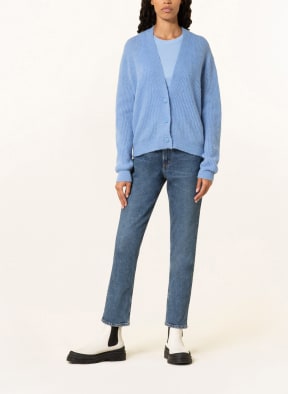 DRYKORN Strickjacke ZERDINA mit Alpaka, Farbe: HELLBLAU (Bild 1)