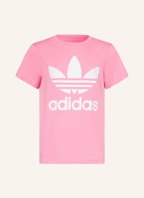 adidas Originals T-Shirt TREFOIL, Farbe: ROSA/ WEISS (Bild 1)