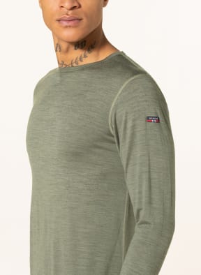 DEVOLD Functional underwear and shirt BREEZE in merino wool, Color: OLIVE (Image 1)