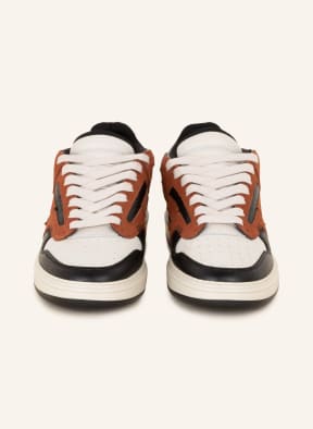 REPRESENT Sneakers REPTOR LOW , Color: BROWN/ WHITE/ BLACK (Image 1)