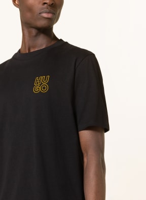 HUGO T-shirt DAIMAN , Color: BLACK (Image 1)