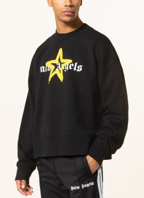 Palm Angels Sweatshirt , Color: BLACK (Image 1)