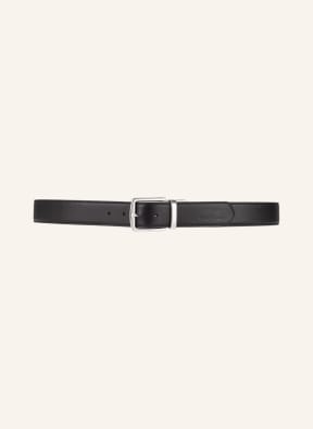 POLO RALPH LAUREN Set: Card case and leather belt, Color: BLACK (Image 1)